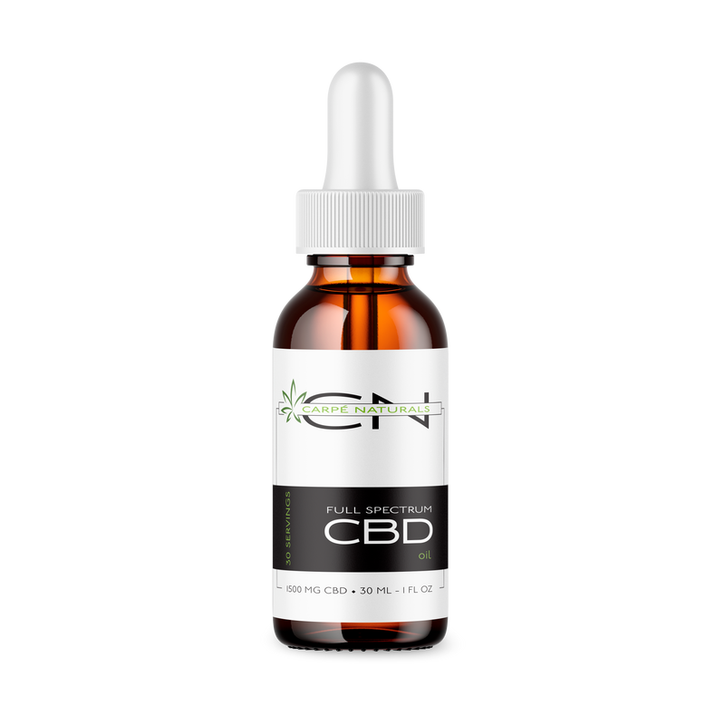Carpe Naturals 1500 mg CBD Oil