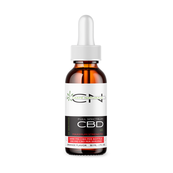Carpe Naturals 6000 mg CBD oil