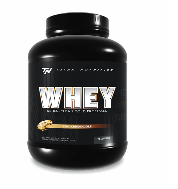 Titan whey protein 5lb snickerdoodle