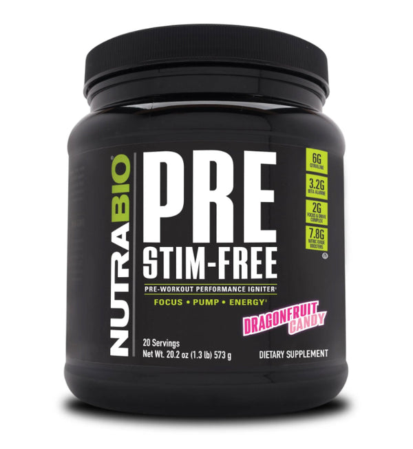 Nutrabio stim free pre-workout