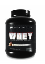 Titan whey protein 5lb white mocha