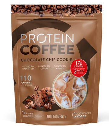 Protein Coffee choc chip cookie