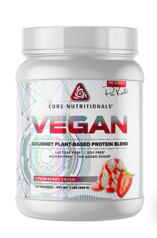 Core vegan protein strawberry