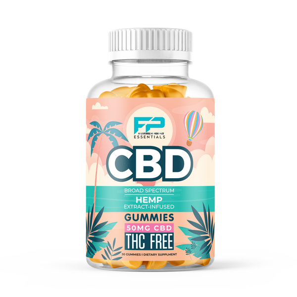 FP CBD 50mg Broad spectrum THC free gummies