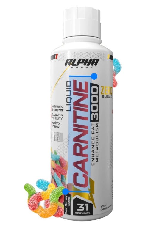 L-carnitine liquid gummy worm