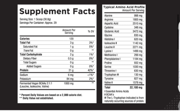 Core vegan protein strawberry