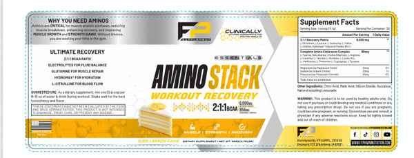 Amino stack lemon cake