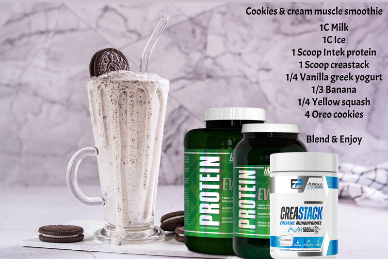 Cookies & Cream Muscle Smoothie