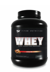 Titan whey protein 5lb apple