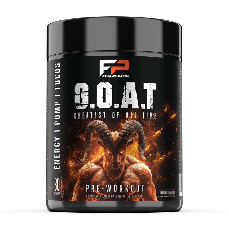 G.O.A.T. Pre-workout Tropic Explosion (coming soon, pre-orders only)