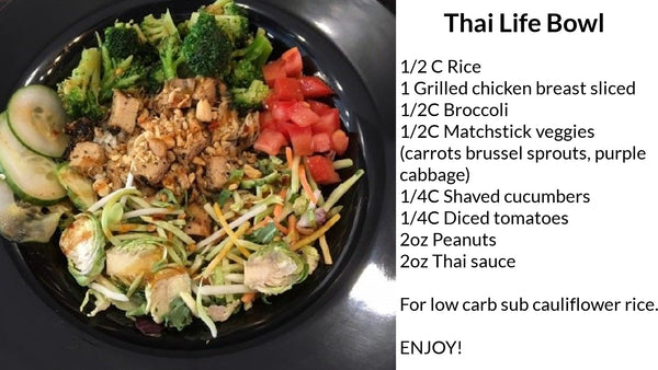Thai life bowl