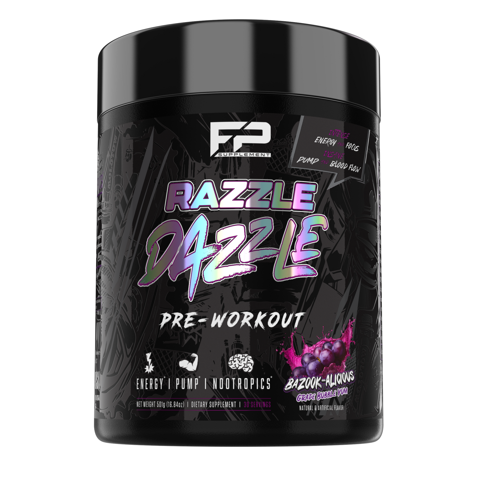 Razzle Dazzle Pre-workout Grape – Fit Pharm Nutrition