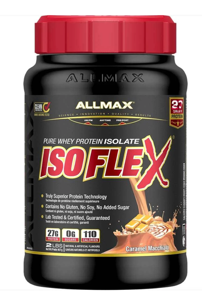 IsoFlex 2lb Caramel  Machiato Allmax