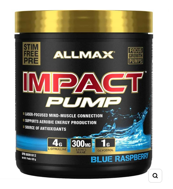 Impact Pump Allmax  Blue Razz
