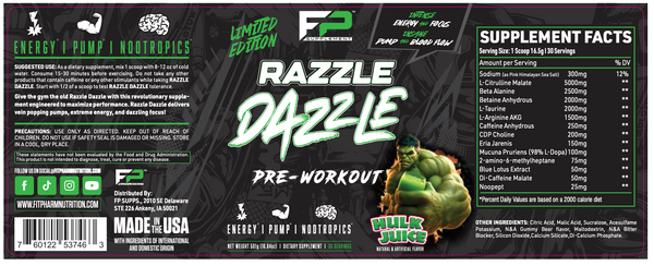 Razzle Dazzle Hulk Juice