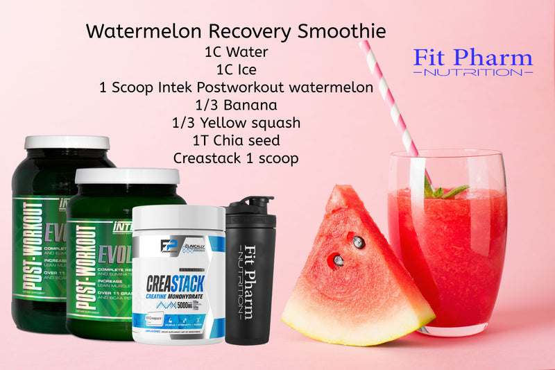 Watermelon Recovery Smoothie Recipe