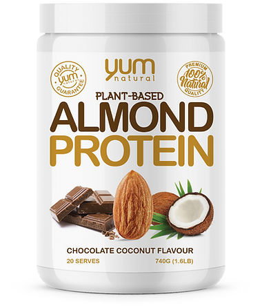 Almond Protein Yum choc coconut