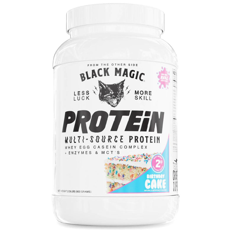 Black Magic protein 2lb birthday cake