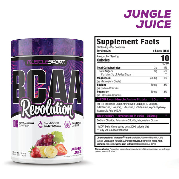 Muscle Sport BCAA jungle juice