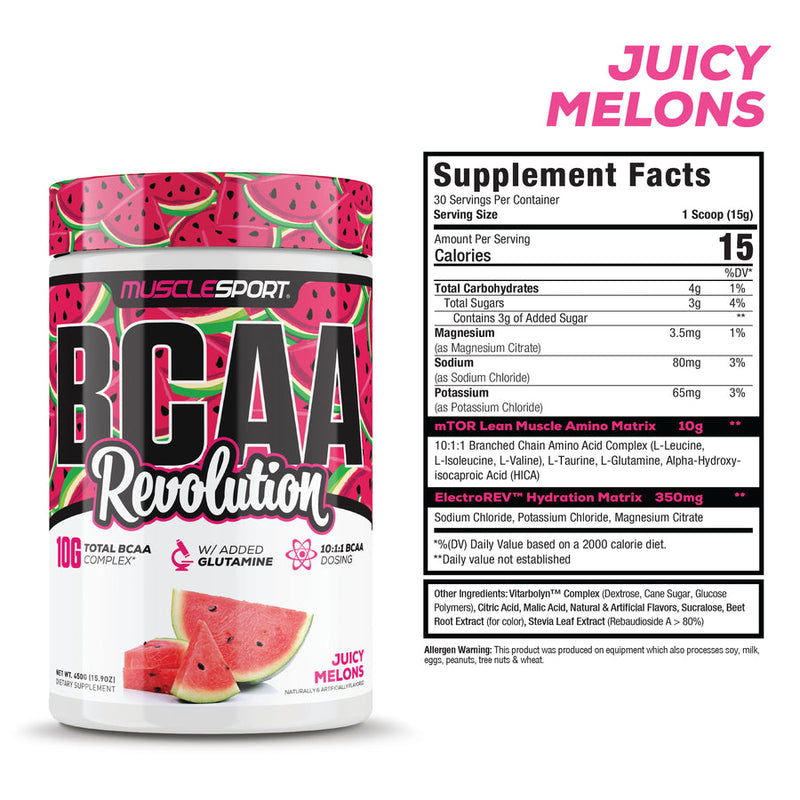 Muscle Sport BCAA Juicy Melons