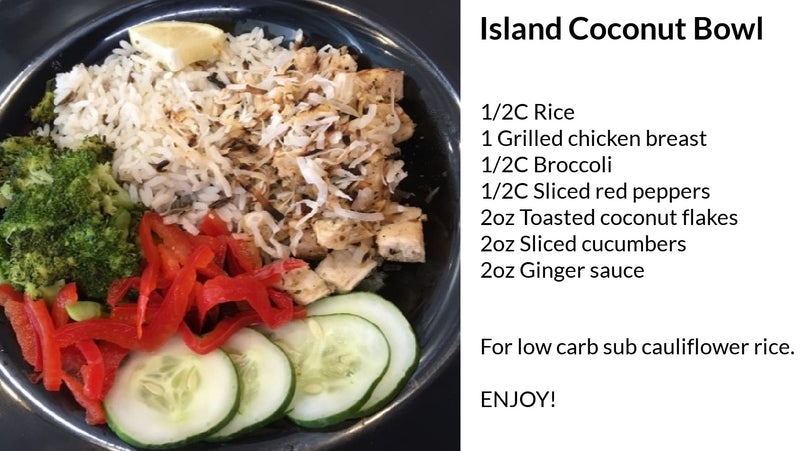 Island Coconut Bowl