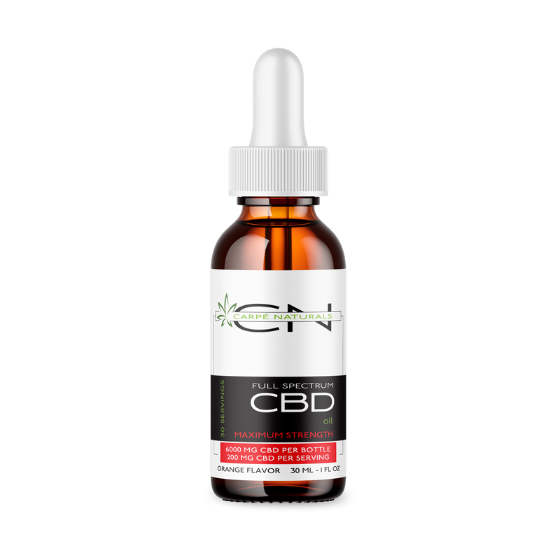 Carpe Naturals 6000 mg CBD oil
