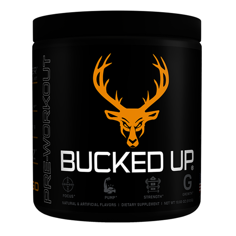 Bucked Up- Good pump, low/med stim, ideal for beginners